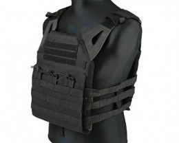 Jump type tactical vest - black