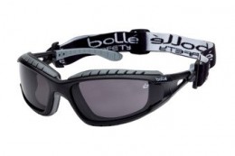 Bollé TRACKER Smoke / Yelow protective glasses